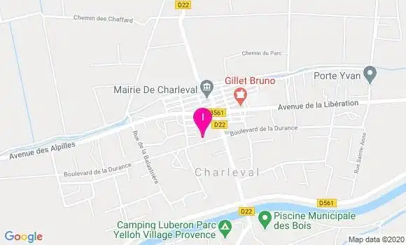 Localisation Christele Terrin