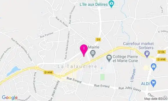 Localisation Laurine Alfonso