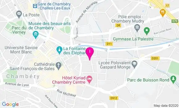 Localisation Emmanuelle Robard
