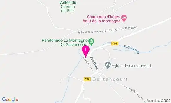 Localisation Romain Pourchez
