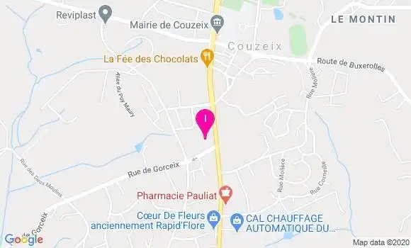 Localisation Sandrine Masgrimaud