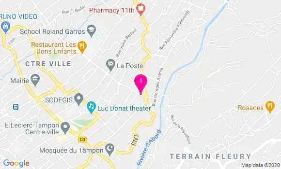 Localisation Elodie Bache
