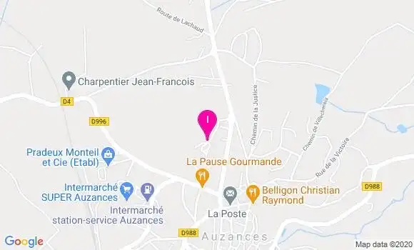 Localisation Chloe Jazeix