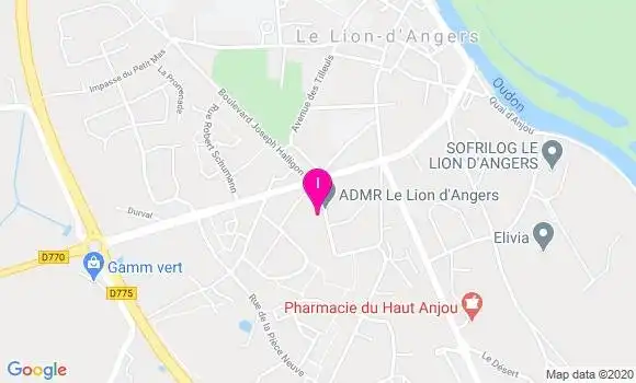 Localisation Elodie Gueron
