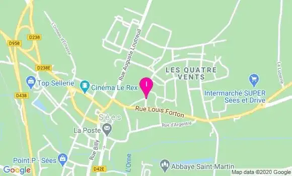 Localisation Sylvie Jouny