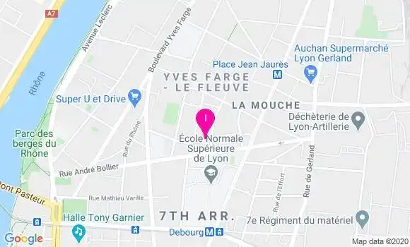 Localisation Valentine Grea