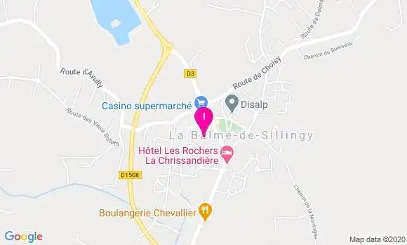 Localisation Sandra Genand Desgolets