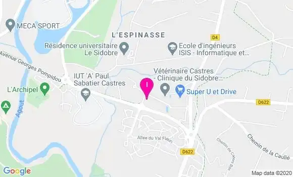 Localisation Marilyne Bes