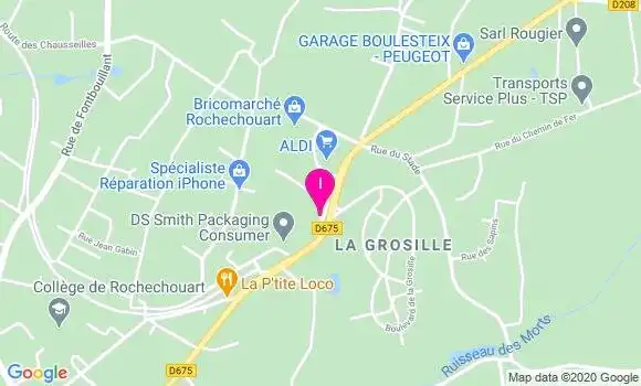 Localisation Amelie Bisserier