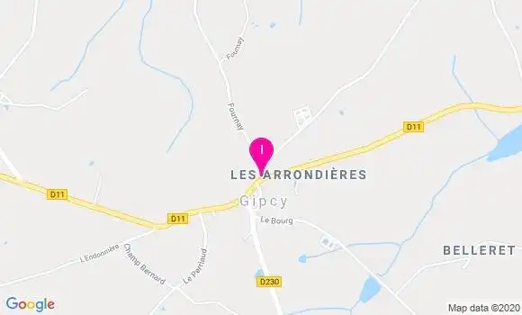 Localisation Delphine Guyot