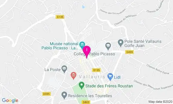 Localisation Alice Cots