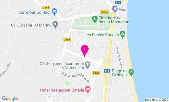 Localisation Emilie Chikr