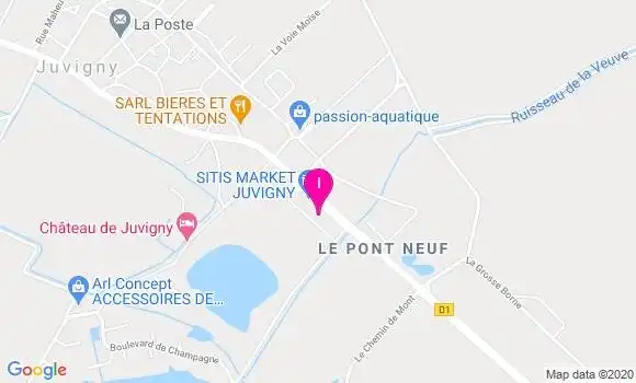 Localisation Caroline Hourbette