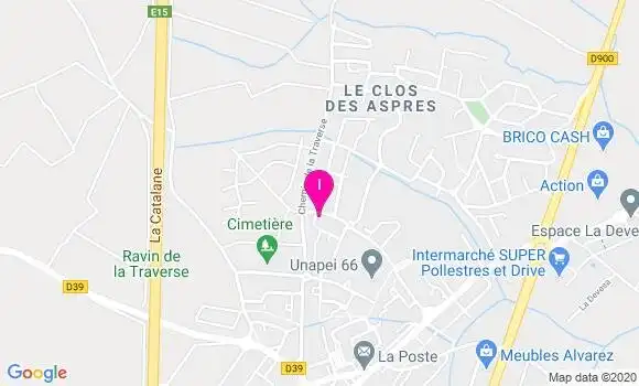 Localisation Veronique Bahisse
