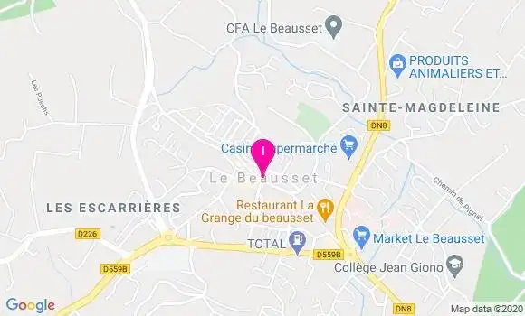 Localisation Eric Martin