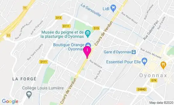 Localisation Laurent Harmel