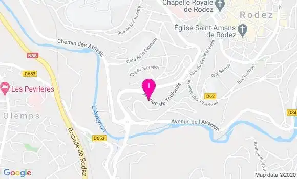 Localisation Marion Delclaux