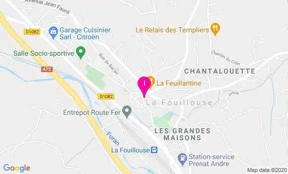Localisation Perrine Bruyere