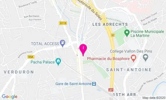 Localisation Khaled Elaoufi
