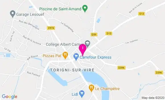 Localisation Charlene Doublet