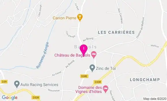 Localisation Catherine Morand