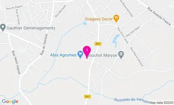 Localisation Acursia Bredillet