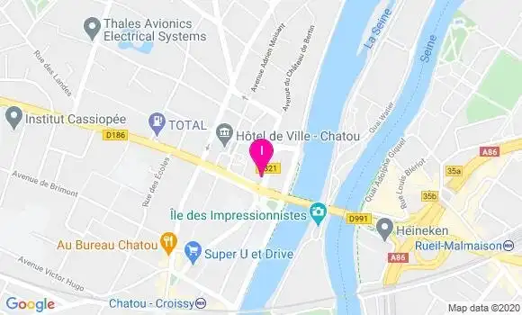 Localisation Irwin Dumont