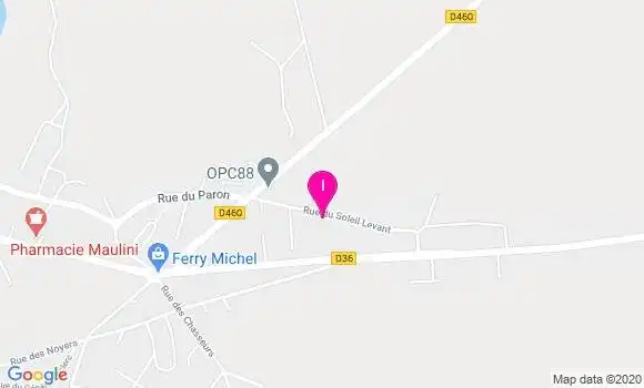 Localisation Stephanie Duhaut
