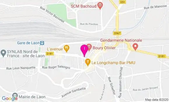 Localisation Ludivine Touboulic