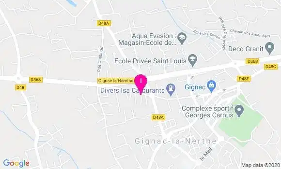Localisation Severine Nallet