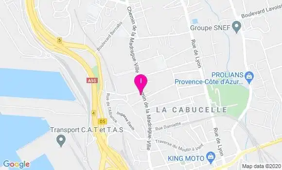 Localisation Bintou Yao
