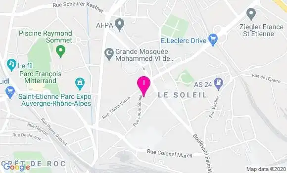 Localisation Damien Bon