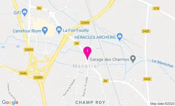 Localisation Magalie Terrolles