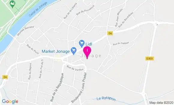 Localisation Lucie Champel