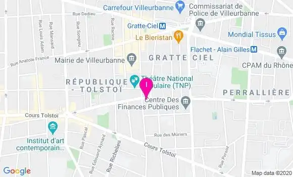 Localisation Caroline Garcia