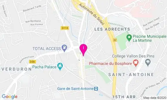 Localisation Patrick Baiocchi
