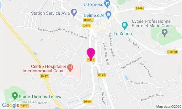 Localisation Julie Maniguet