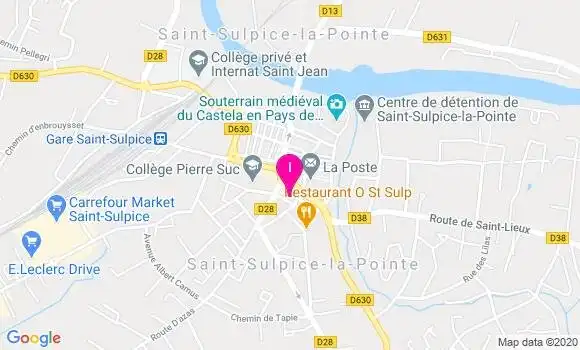 Localisation Caroline Durand