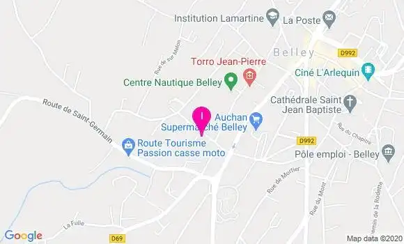 Localisation Ghania Lafdi
