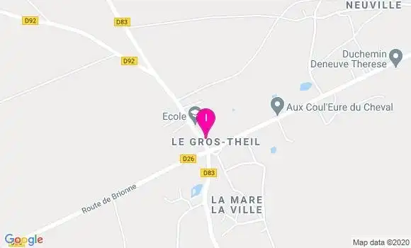 Localisation Antoine Fere