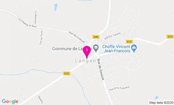 Localisation Sophie Le Renard