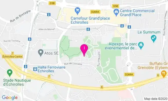 Localisation Charlene Vitter