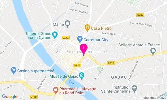 Localisation Caroline Mignard