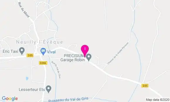 Localisation Julie Couroux
