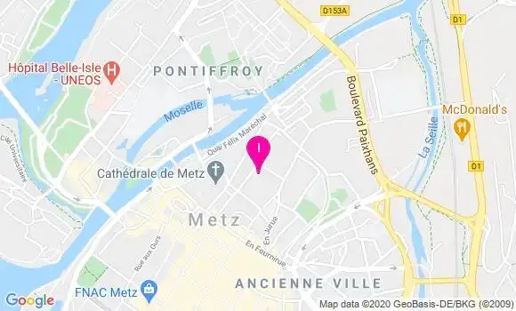 Localisation Jeanne Pouaha