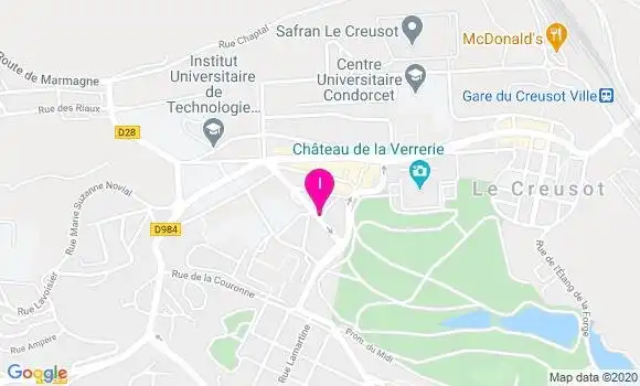 Localisation Sandrine Bailly