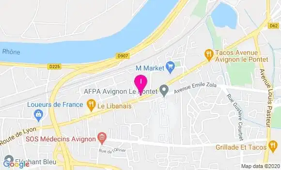 Localisation Camille Auriol