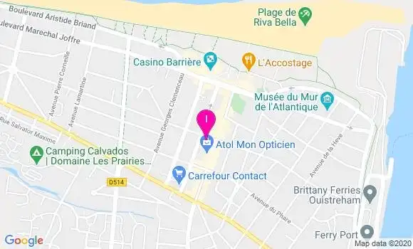 Localisation Astrid Dedebant