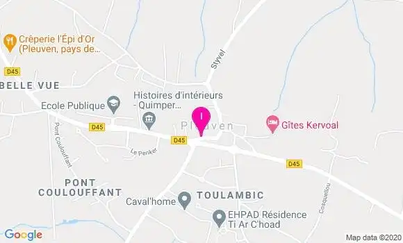 Localisation Claire Guivarc