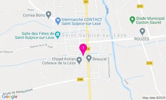 Localisation Sandrine Mallamaci